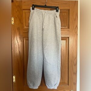 Abercrombie & Fitch Light Gray Women’s Jogger Sweatpants